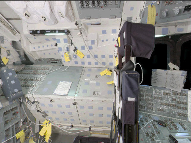 space shuttle interior